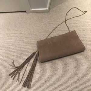 LULU*s - Oversized Suede Clutch/ Crossbody